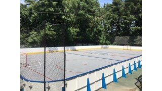 Sports Pad in the summer rink by winter